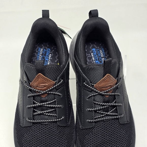 Skechers Men’s Size 9 Shoes Black Slip On Relaxed Fit Hands Free 210892WW New main image 8